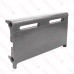 1.5ft Cast Iron Baseboard Radiator, Floor Standing, 10" H x 2-1/2" D x 18" W..