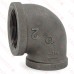 2" x 1-1/2" Black 90° Elbow (Imported)