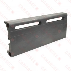 2ft Cast Iron Baseboard Radiator (Center Section), 10" H x 2-1/2" D x 24" W..
