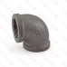 1-1/4" Black 90° Elbow (Imported)