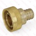 3/4" PEX Crimp (Brass) x ManaBloc Supply Adapter