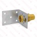 Angle Mounting Bracket w/ 1/2" MIP (3/8" FIP) x 1/2" CSST Adapter