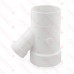 4" x 4" x 2" PVC DWV Street Wye (Spigot x Socket x Socket)