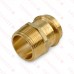 1-1/4" Press x Male Threaded Adapter, Lead-Free Brass, Imported