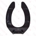 Bemis 1955SSCT (Black) Commerical Plastic Elongated Toilet Seat w/ Self-Sustaining Check Hinges, Heavy-Duty