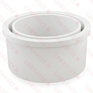 8" x 6" PVC DWV Bushing (Spigot x Socket)