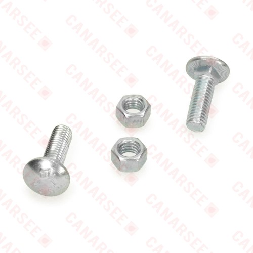 (Pair) of Tie Bolts & Nuts for Joining Cast Iron Baseboard