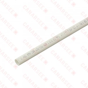1/2" x 10ft Straight Length (Stick) PowerPEX Non-Barrier PEX-B Pipe, White (Expandable, F1960 compliant)