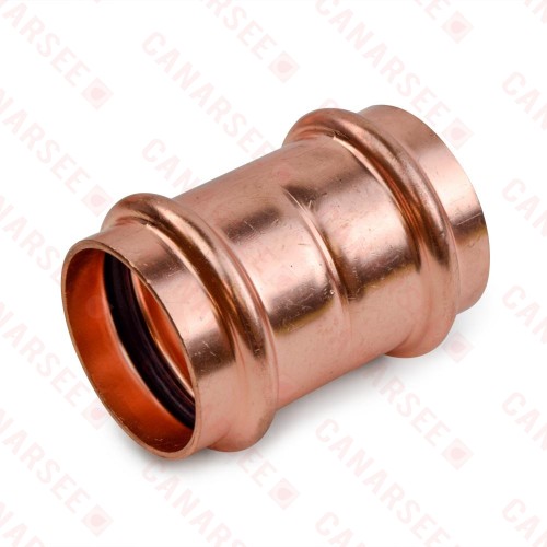1-1/2" Press Copper Coupling, Imported