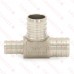 3/4" PEX x 1/2" x 3/4" PEX 304 St. Steel Reducing Tee (Lead-Free)..