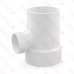 3" x 3" x 1-1/2" PVC DWV Sanitary Street Tee (Spigot x Socket x Socket)