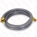 72" PVC-Coated, Propane Tank Gas Connector, 1/2" MIP x 1/2" FIP, 1/2" ID