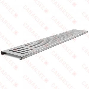36" 304 Stainless Steel FastTrack Slotted Grate