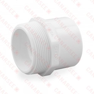 2" PVC (Sch. 40) MIP x Spigot Adapter