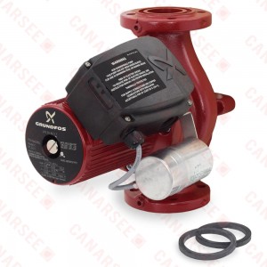 UP43-110F Cast Iron Circulator Pump, 115/230V