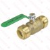 3/4" x 3/4" Push To Connect Ball Valve, Lead-Free