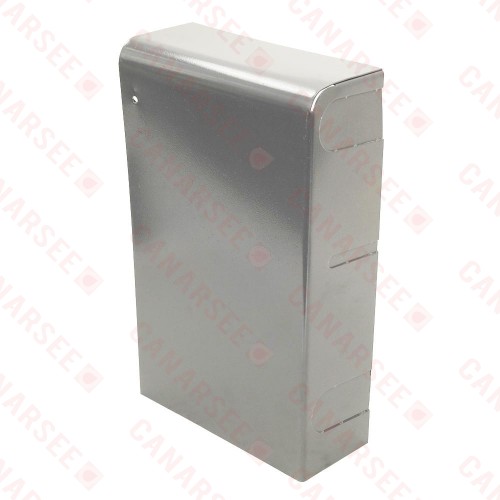 6" Right End Cap for Cast Iron Baseboard..