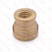 3/4" x 1/2" FPT Brass Coupling, Lead-Free