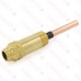 EW-222, HydroStat Extended Electro-Well, 1/2" NPT, Long Nut for Tankless Coil Boilers