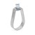 1-1/2" Galvanized Swivel Ring Hanger