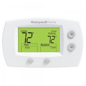 FocusPRO 5000 Non-Programmable Thermostat w/ Large Display, 2H/2C Conv. or 2H/1C Heat Pump