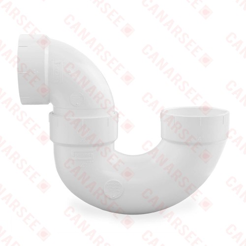 4" PVC DWV P-Trap