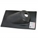 3" or 4" Pipe, All-Flash High-Rise No-Calk Pitched Roof Flashing, Thermoplastic 13" x 20" base