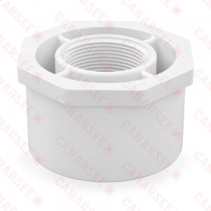 3" x 1-1/2" PVC (Sch. 40) Spigot x FIP Bushing