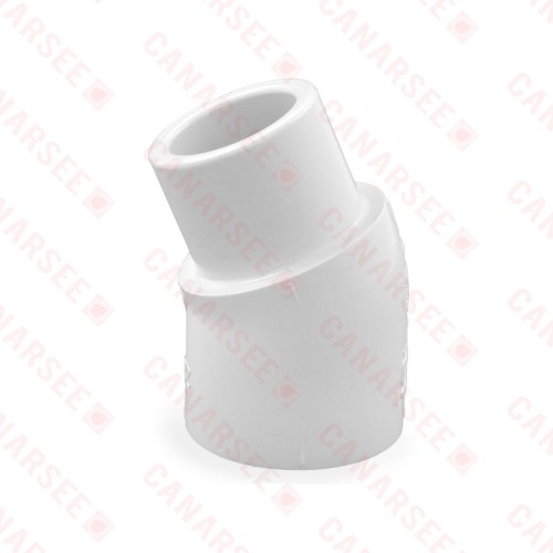 1-1/4" PVC (Sch. 40) 22.5° Street Elbow