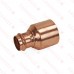 2-1/2" FTG x 1-1/4" Press Copper Reducer, Made in the USA