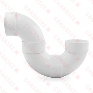 6" PVC DWV P-Trap