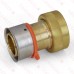 1" PEX Press x ManaBloc Supply Adapter, Bronze