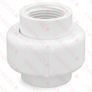 3/4" PVC (Sch. 40) FIP x FIP Union w/ EPDM O-ring