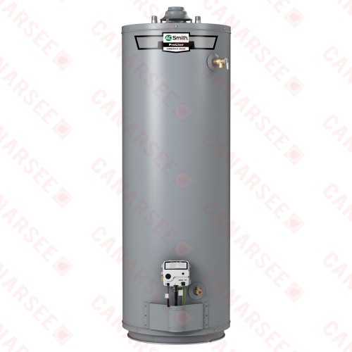 50 Gal, ProLine Improved-Recovery Atmospheric Vent Water Heater (NG), 6-Yr Wrty