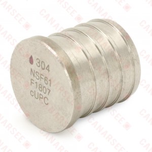 1" PEX 304 St. Steel Plug (Lead-Free)....