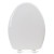 Bemis 7300SL (White) Hospitality Plastic Soft-Close Elongated Toilet Seat