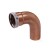 2-1/2" Press Long Turn Copper 90° Street Elbow, Made in the USA