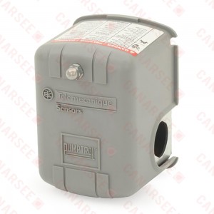 Water Pump Pressure Switch, 60-80 psi, 1/4" FPT, Standard Duty..