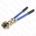 Manual Copper Press Tool Kit w/ Rotating Head, 1/2", 3/4" and 1"