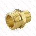 3/4" MGH x 1/2" MIP (tapped 1/2" SWT) Brass Adapter, Lead-Free (Bag of 25)