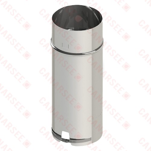 6" x 18" Z-Max Stainless Steel Chimney Top Rain Cap Extension