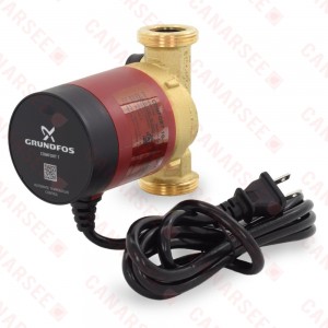 COMFORT 10-16 T PM BU/LC Recirculating Pump w/ Temperature Control & Line Cord, 115/208-230V