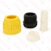 1" Compression Cap for SDR-11 Yellow PE Gas Pipe