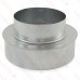 7" x 5" Galvanized Reducer/Increaser, 26 GA..