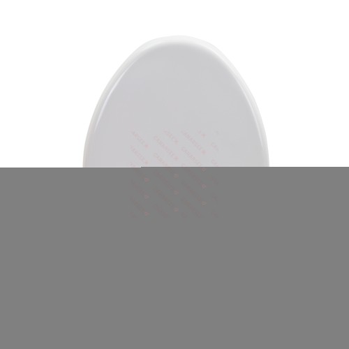 Bemis 1900SS Commerical Plastic Elongated Toilet Seat w/ Self-Sustaining Stainless Steel Hinges, Heavy-Duty