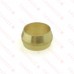 3/8" OD Brass Compression Sleeve, Lead-Free (Bag of 10)
