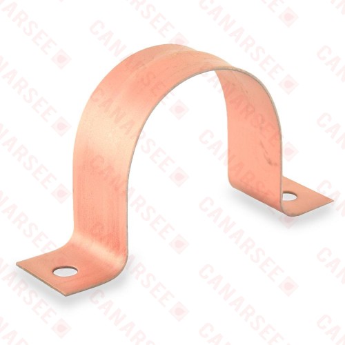 1-1/2” Copper Plated Pipe Strap