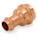 1" x 1/2" Press Copper Reducing Coupling, Imported