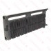 2ft Cast Iron Baseboard Radiator (Left Section), Floor Standing, 10" H x 2-1/2" D x 24" W..