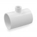 2" x 2" x 1/2" PVC (Sch. 40) Reducing Tee (Socket x Socket x FIPT)